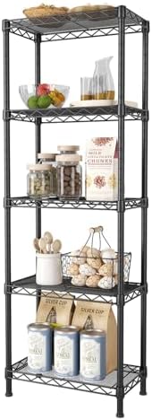 Versatile 5-Tier Adjustable Shelf