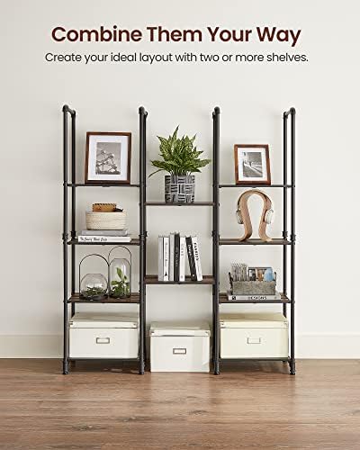 Vasagle Bath Storage Rustic Brown