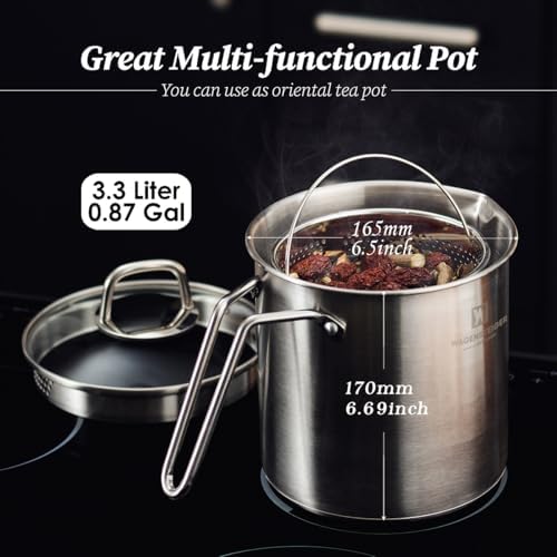 Stainless Steel Vegetarian Steamer Pot