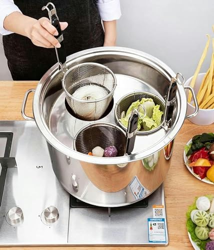 AtreX Stainless Steel Pasta Cooker Set - Perfect for Home Kitchen