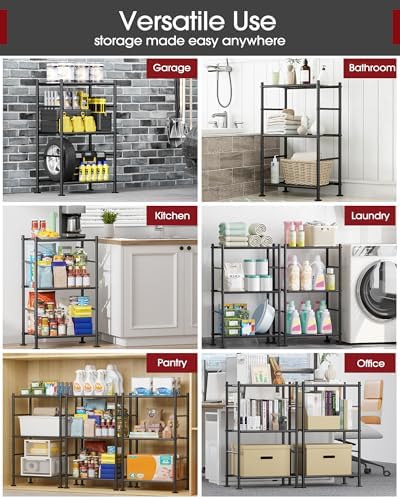 Sturdy Metal Storage Shelf