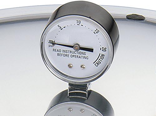 Presto 01781 Pressure Canner and Cooker 23 Qt Silver