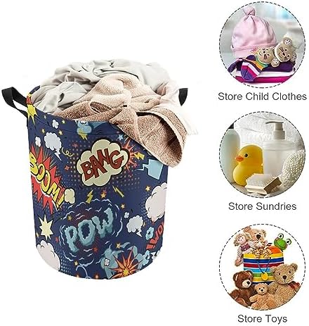 City Wars Superheroes Rise - Funny Foldable Laundry Basket