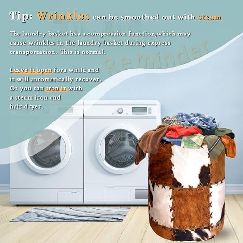 Unique Retro Cows Print Foldable Storage Organizer for Home Car
