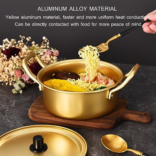 Korean-Inspired 14cm alumined paella pan for quick and authentic cooking