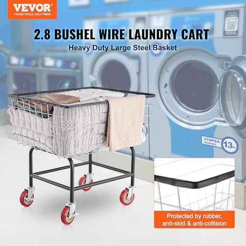 VEVOR Multi-Functional Wire Laundry Cart