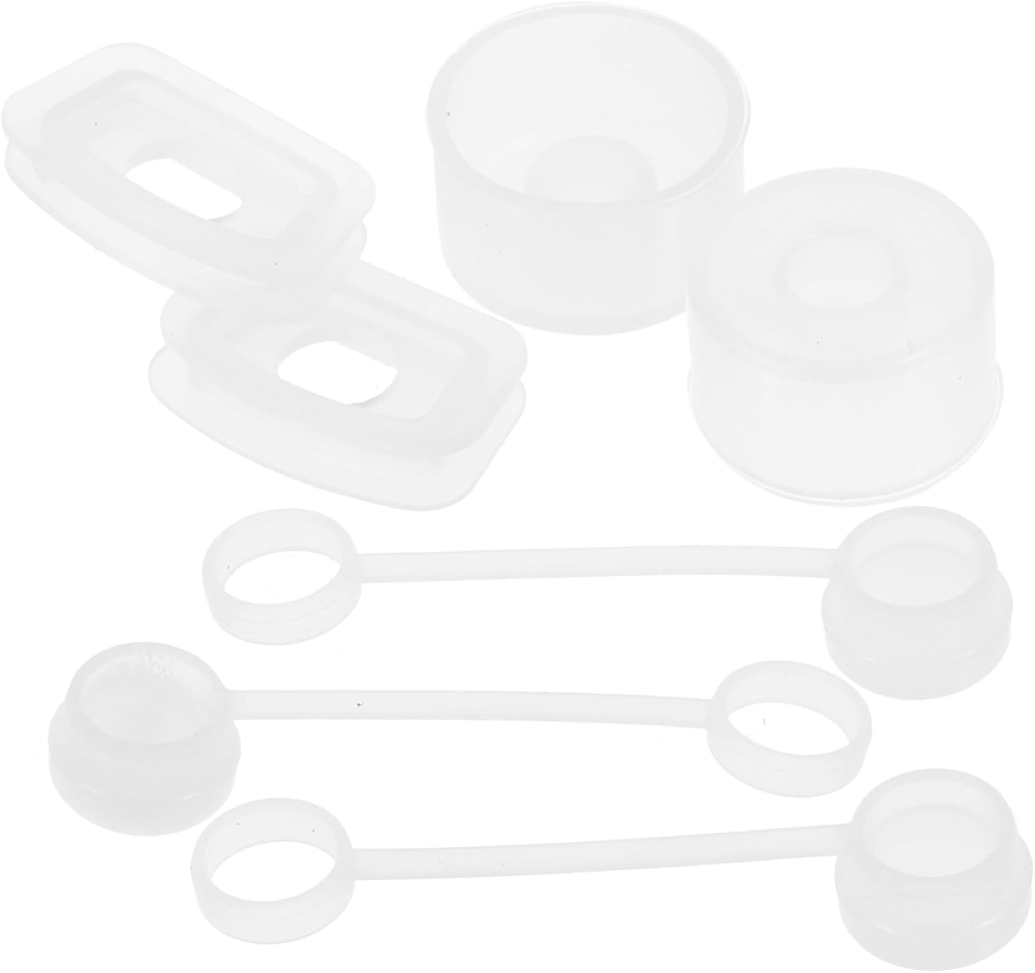 Reusable Silicone Tumbler Lid with Round Spill Stopper