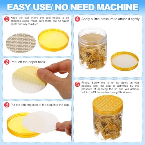 Seal Protect Jar Lid with Dustproof Protection