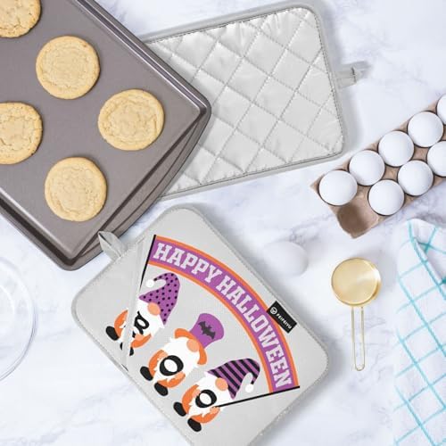 Halloween Trick or Treat Potholders Set