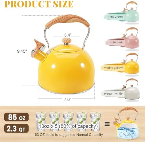 GGC Whistling Tea Kettle