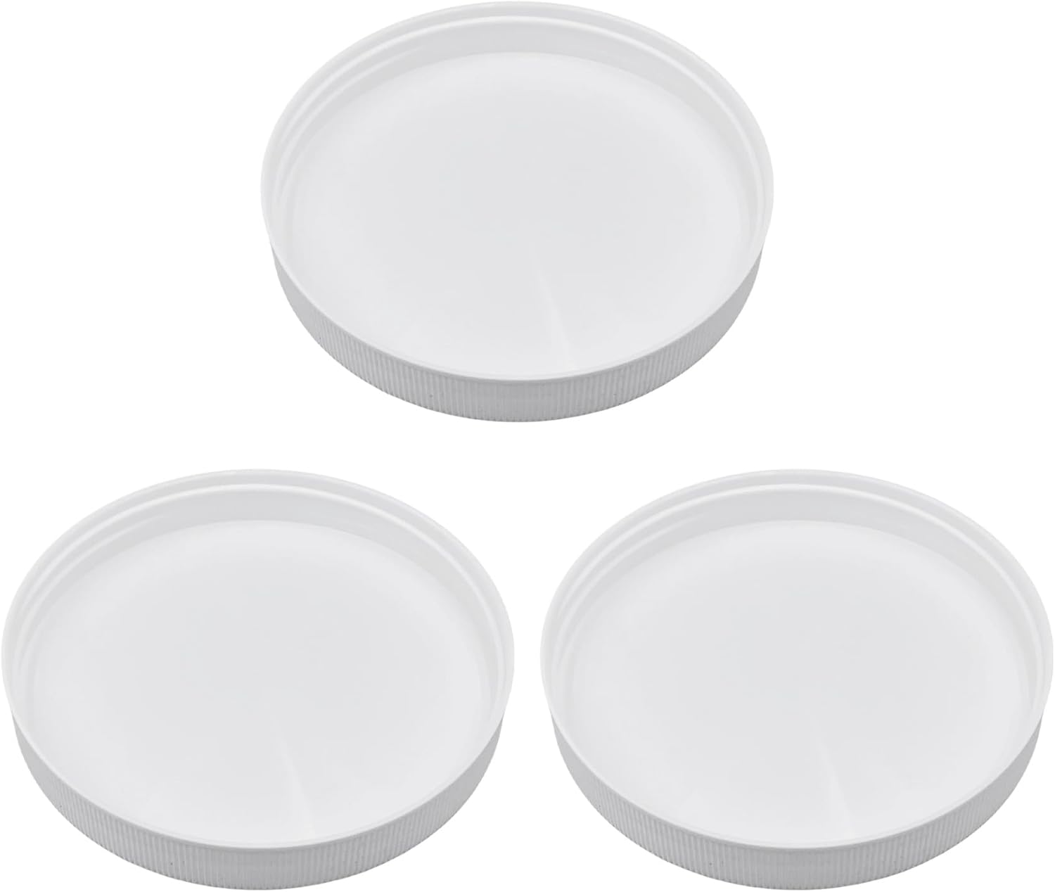 Hufopik 3-Piece Plastic Jar Lids