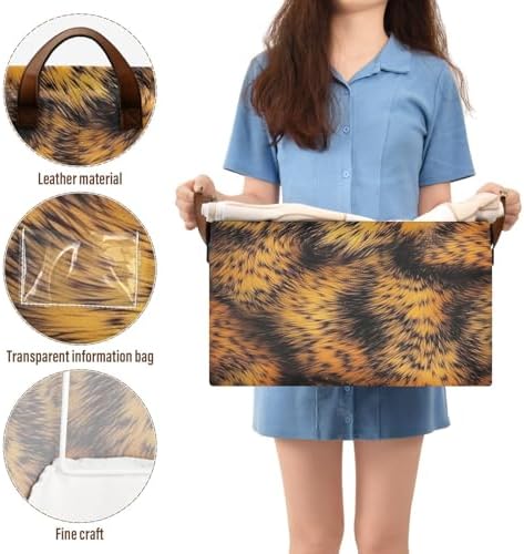 Leopard Print Storage Basket 1 Pack