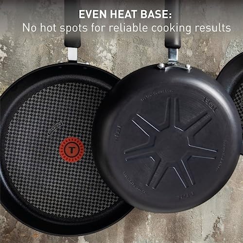 T-fal Ultimate Hard Anodized Nonstick Fry Pan With Lid 12 Inch