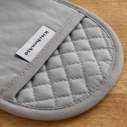 Double Heat-Resistant KitchenAid Asteroid Pot Holder Set
