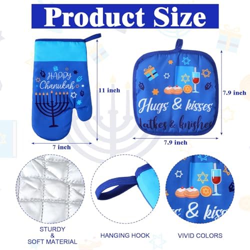 Hanukkah Kitchen Accessories Set for Women