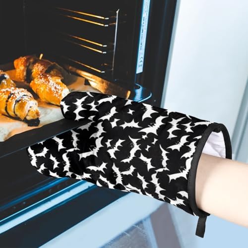 Halloween Spooky Halloween Ghost Oven Mitts and Pot Holders Set