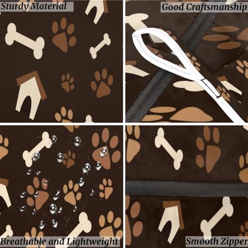 Hanging Laundry Hamper Bag with 2 Adhesive Hooks