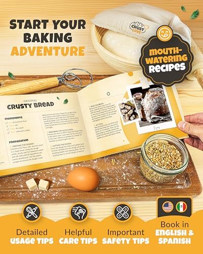 Cast Iron Dutch Oven Bread Baking Set - 32QT with Lid and Handles