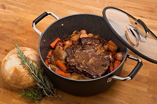 DaTerra Cucina 8 Qt Nonstick Dutch Oven with Lid