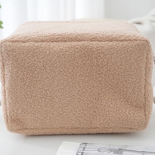 Plush Storage Basket Bathroom Living Room