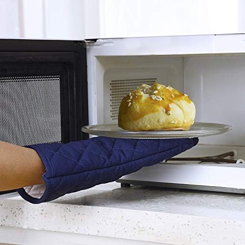 Proven Heat Resistance Secure Grip Oven Mitts for Kitchen Use