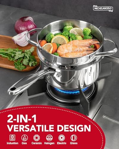 Stainless Steel Saucepan with Lid