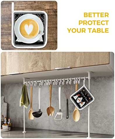 Halloween Trick or Treat Pot Holder Set