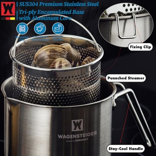 Stainless Steel Vegetarian Steamer Pot