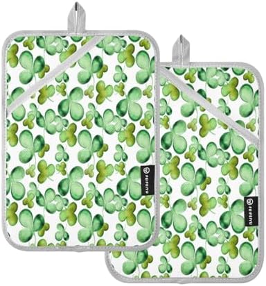 Premium 2-Pack Pot Holders Heat-Resistant - Easy Kitchen Use