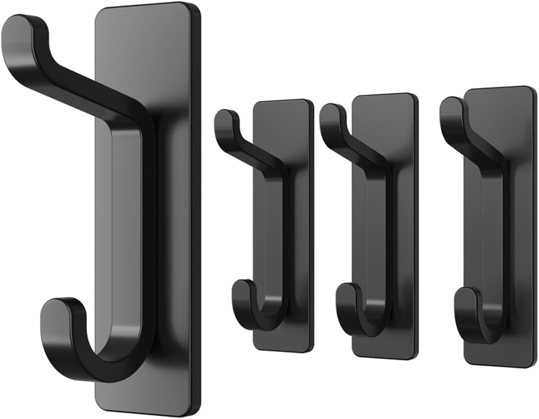 Pickpiff 10LB Heavy Duty Wall Hook Stainless Steel Door Organizer