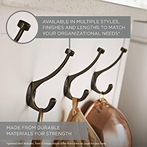 Liberty Hardware 137246 Ruavista Coat and Hat Hook Bronze with Copper Highlights