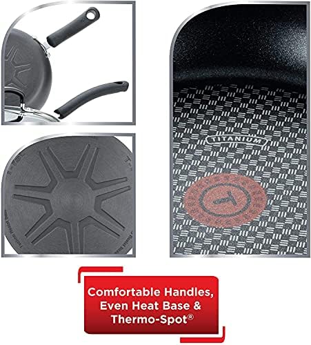 T-Fal Ultimate Hard Anodized Fry Pan Set 2 Piece