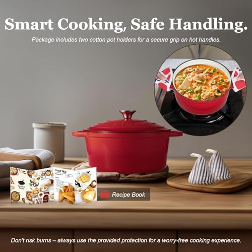 55QT Cast Iron Dutch Oven