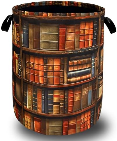 Retro Wooden Laundry Basket 189x165 for Home Kitchen
