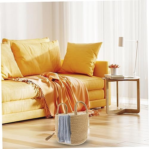 VILLFUL 2-in-1 Universal Laundry Basket with Jute Liner