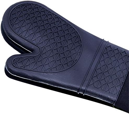Double the Protection Heat-Resistant Professional Silicone Oven Mitts