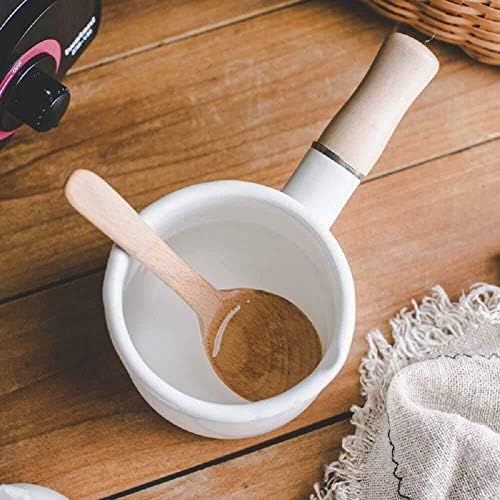 Small Enamel Milk Pot 4-Inch 17 Oz