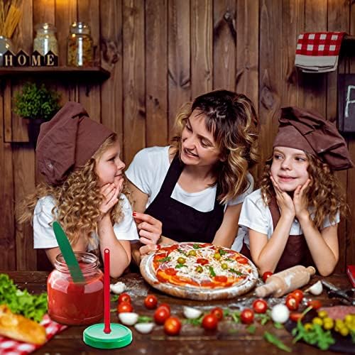 4-Piece Canning Kit with Magnetic Lid Lifter Bubble Popper RedGreen