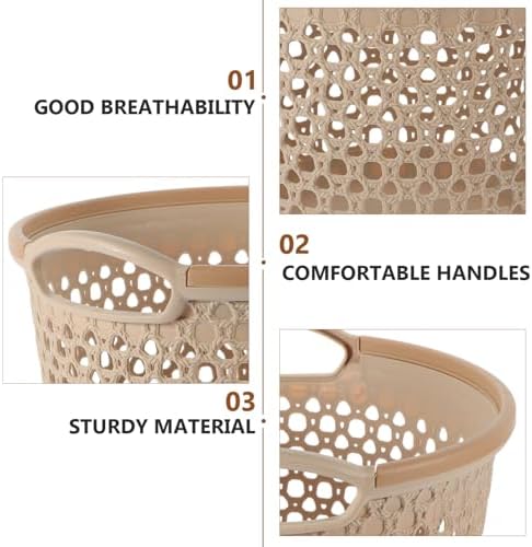 PRETYZOOM Portable Laundry Basket with Handle