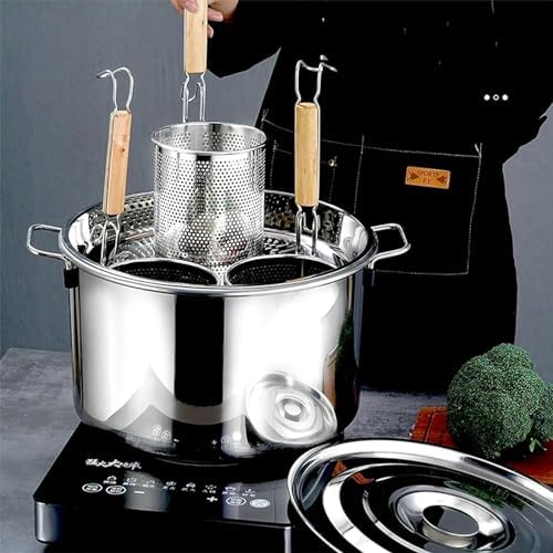 3-Piece Stainless Steel Pasta Cookware Set for Kitchen