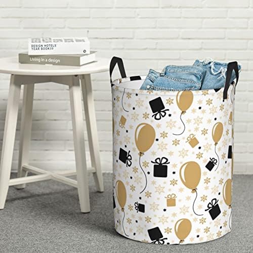 Birthday Laundry Hamper - collapsible easy to carry