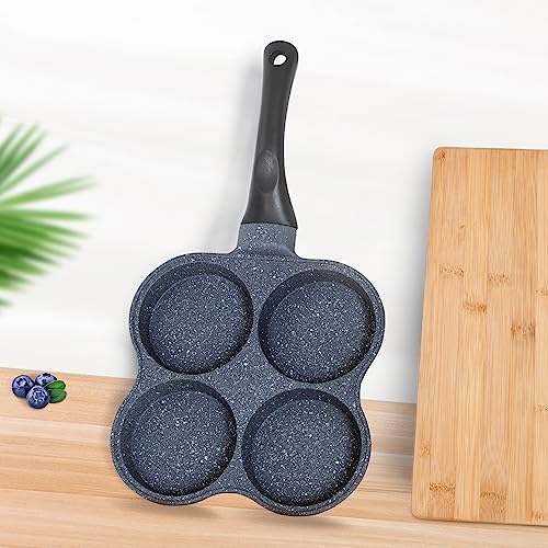 Buecmue Rustless Egg Frying Pan 4-Cup Nonstick
