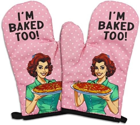 Get 2 Pcs Funny Ovenmitts