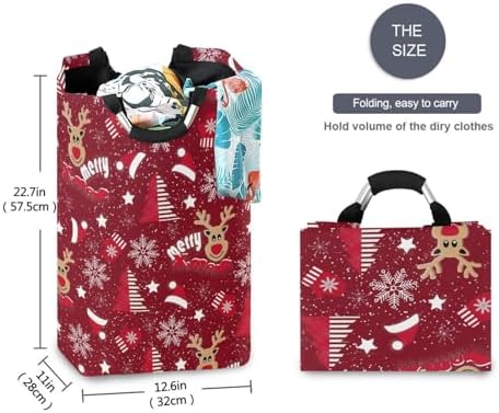Collapsible Laundry Basket with Handles Kigai