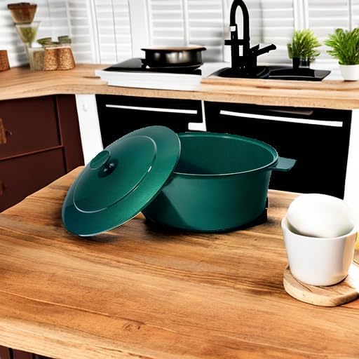 Granitestone 5 Qt Nonstick Enamel Stock Pot with Lid