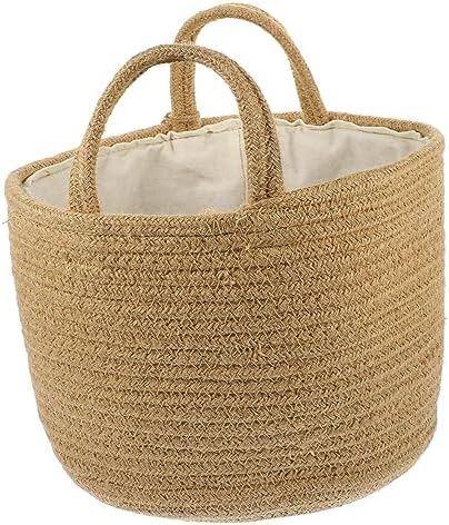 MAGICLULU Cotton Rope Laundry Basket with Dual Handles