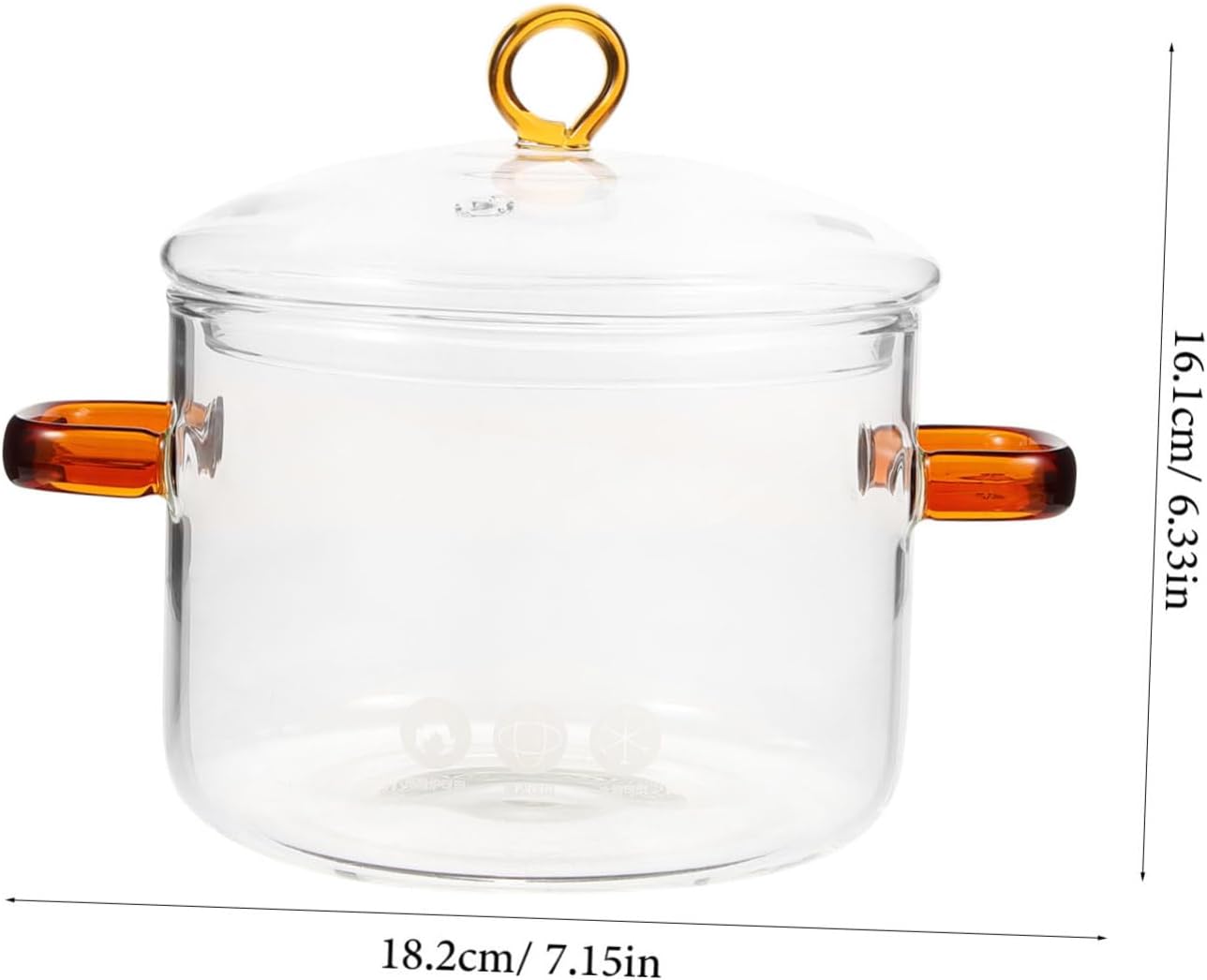Happyyami Glass Stewing Pot