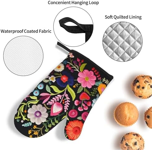 Rustic Oven Mitt Set