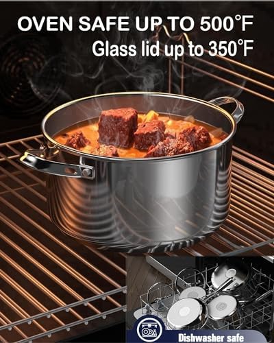 6-Quart Dutch Oven - Perfect for Cooking Serving Storing