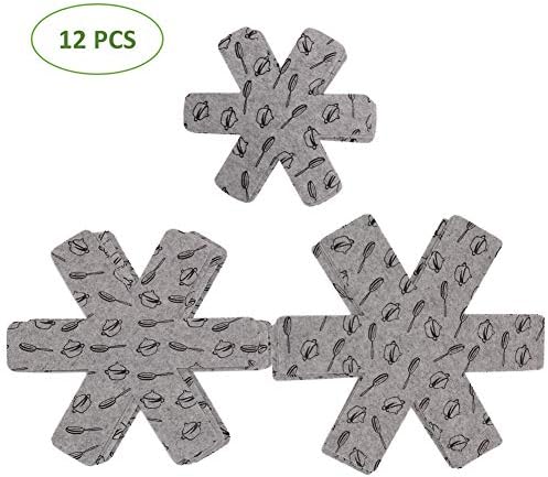 Pot and Pan Protectors with 12 Size Options